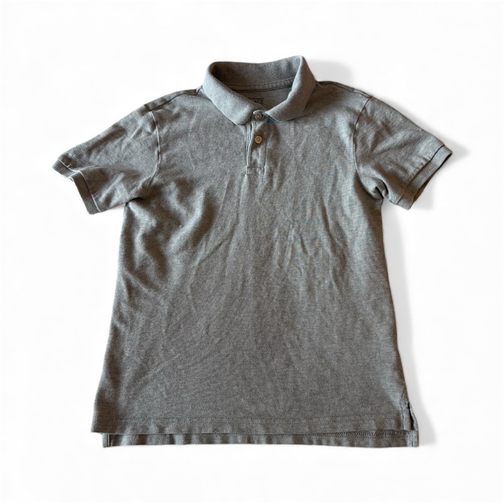 🍒4/$15 The Children's Place Light Grau Polo